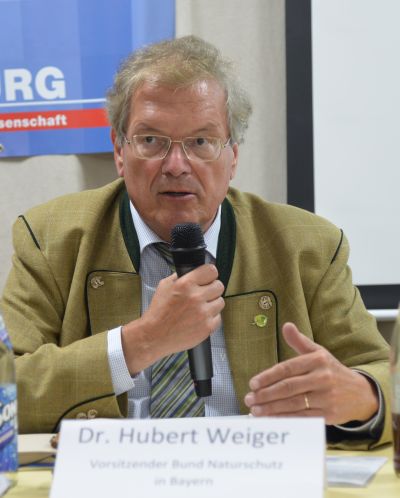 Prof. Dr. Hubert Weiger, Vorsitzender BUND Naturschutz in Bayern